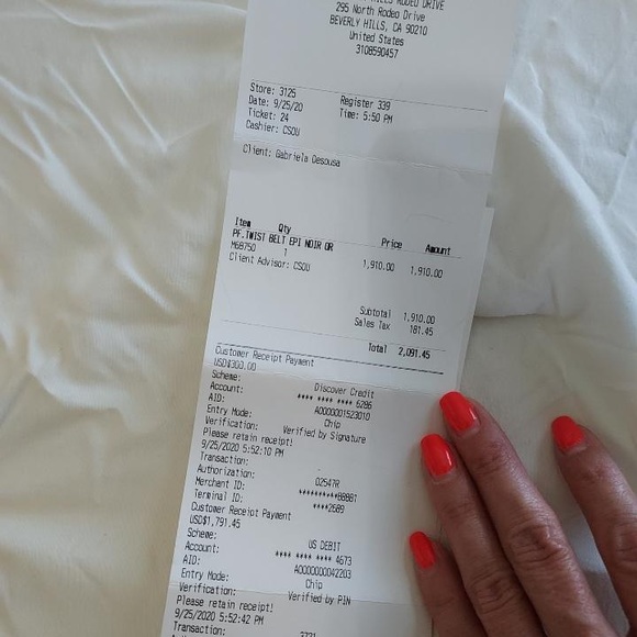 Louis Vuitton Twist Belt Chain Pouch - Picture 7 of 8